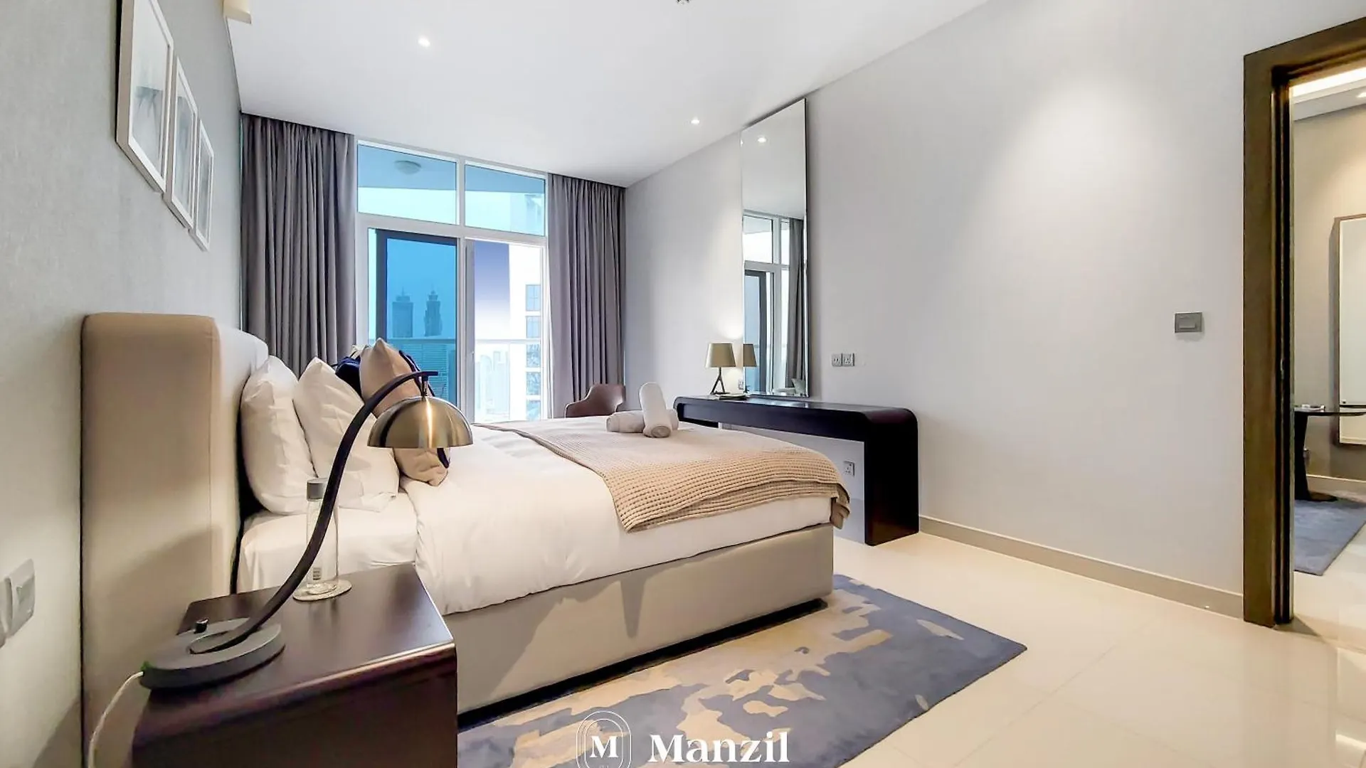 Manzil - Luxurious 1Br Waterfront Apartment At Damac Maison Prive With Burj Views Dubái
